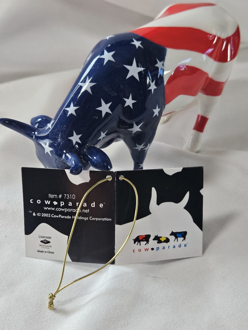 Americow the Beautiful #7310 Cowparade from Westland Giftwear - Picture 7 of 11